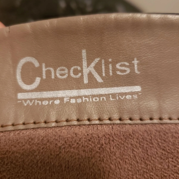 Checklist Boots 👢 size 37 Knee High Tall Black - Picture 11 of 13